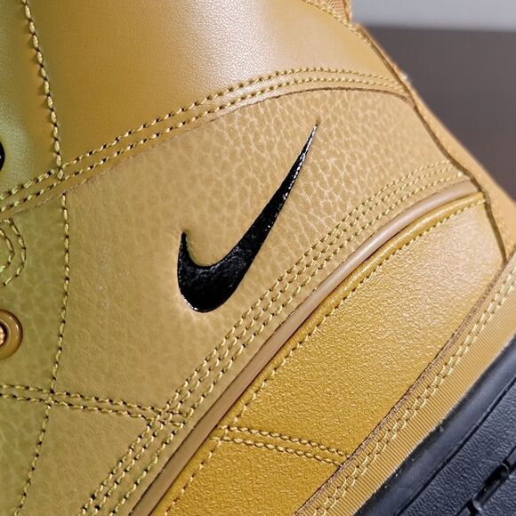 Nike ACG Woodside 2 Duck Hiking Waterproof Boots Wheat Black Size 6.5Y 6.5 New - Picture 12 of 14